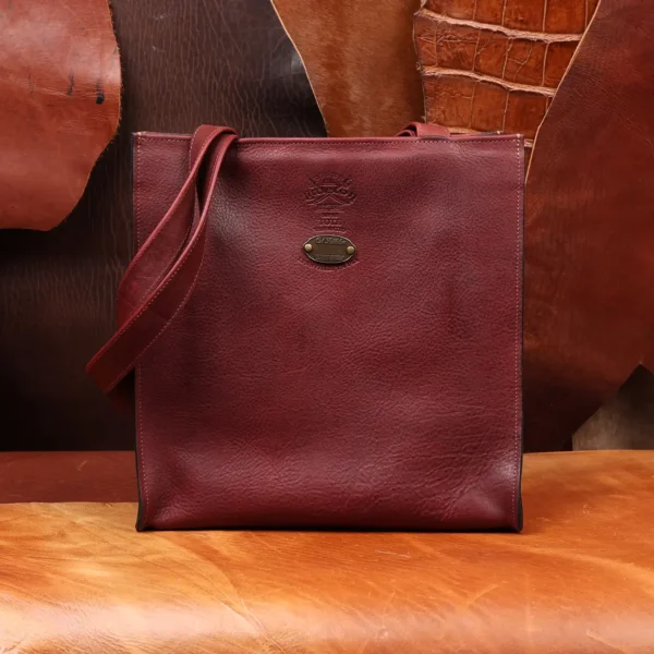 Rugged – No. 9B Leather Tote – Private Stock