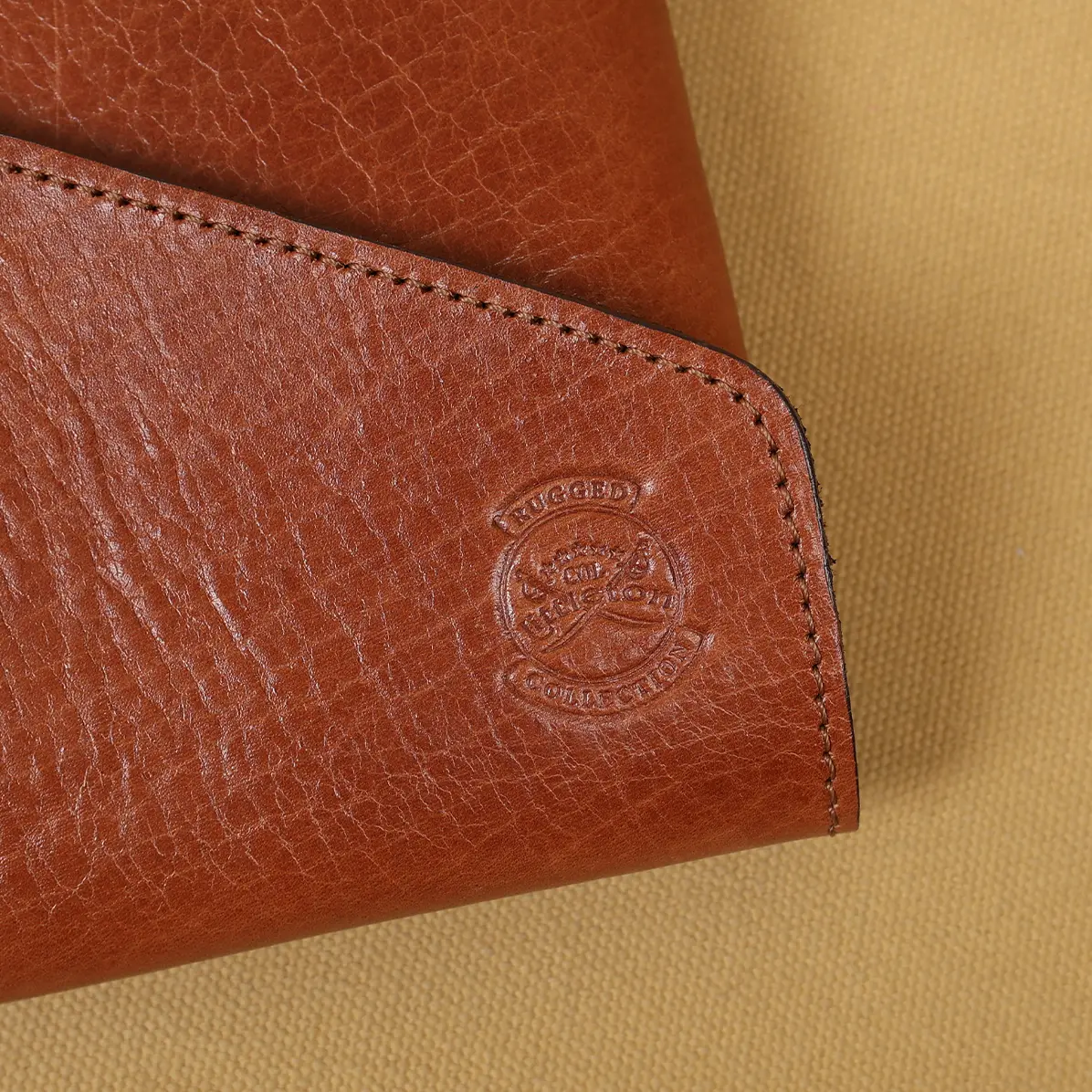 View larger image of emissary envelope in American Steerhide and American Buffalo showing the stamp