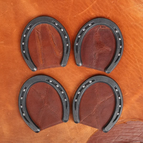 Branded Horseshoe Coasters – Private Stock