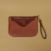 back side of the american buffalo wristlet clutch
