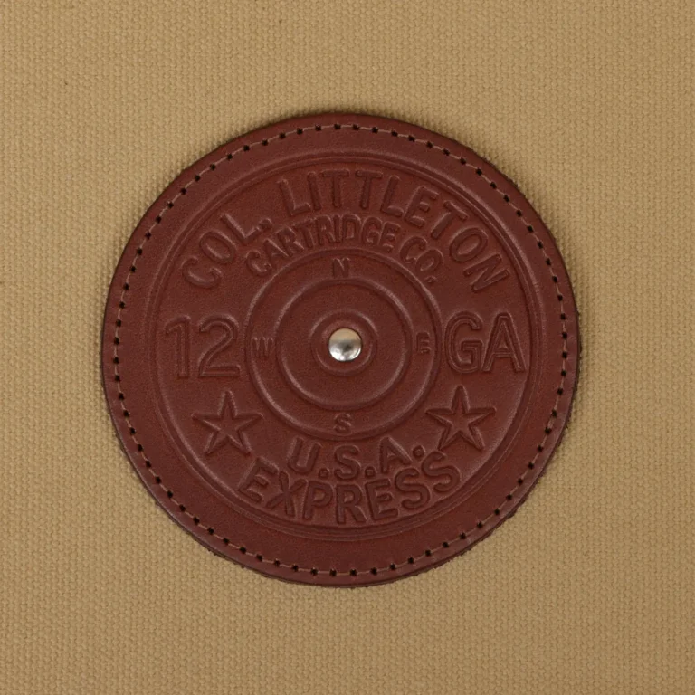front side of the shotgun shell coaster