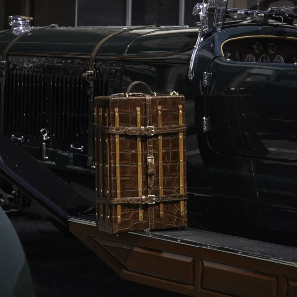 (SOLD) No. 3 Travel Trunk – American Alligator