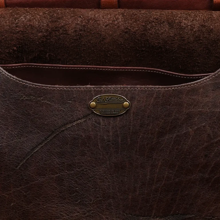 the colonel littleton private stock journal with a rugged leather