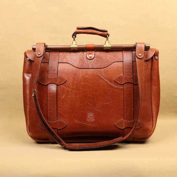 Rugged – No. 83 Leather Messenger Book Bag – Private Stock