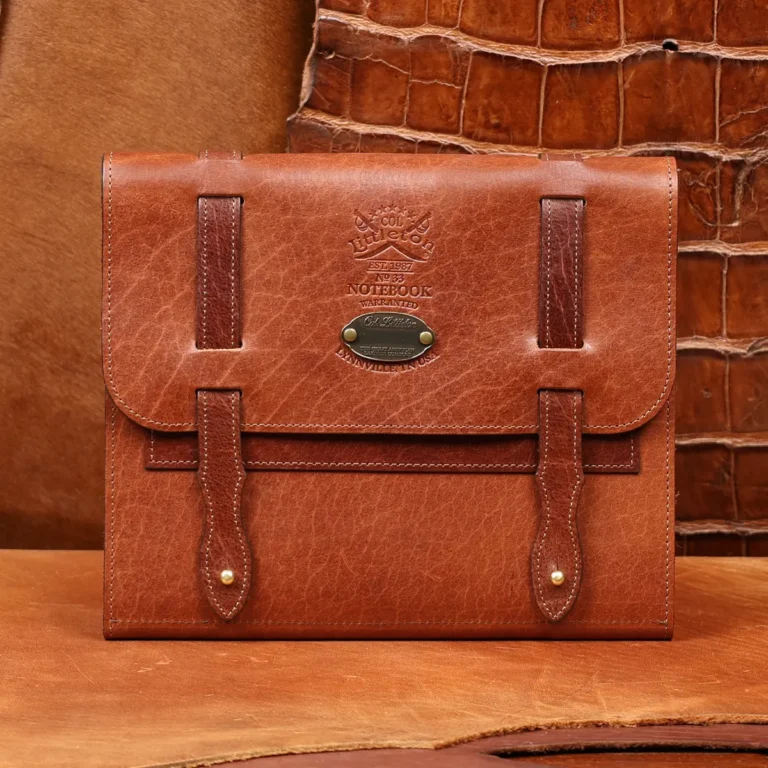 rugged leather no 33 notebook in colonels private stock collection