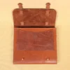 rugged leather no 33 notebook in colonels private stock collection - view of pocket