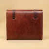 rugged leather no 33 notebook in colonels private stock collection - back view