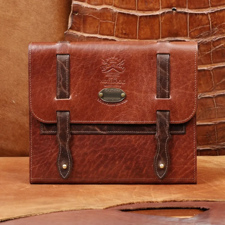 rugged leather no 33 notebook in colonels private stock collection