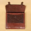 rugged leather no 33 notebook in colonels private stock collection - view of pocket
