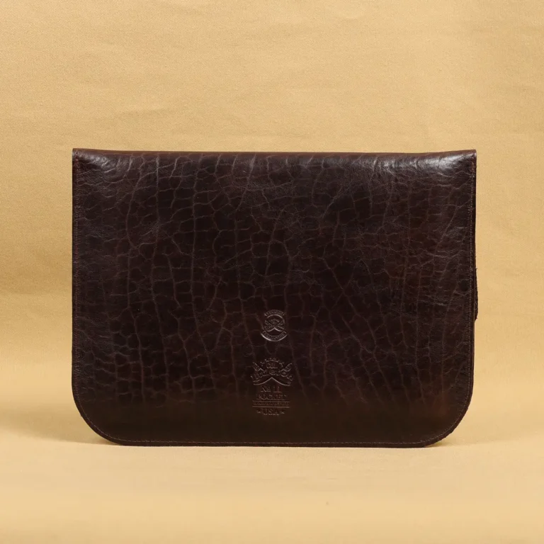 american buffalo pocket made of colonel private stock rugged leather