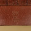 Rugged leather portfolio showing from colonel private stock collection