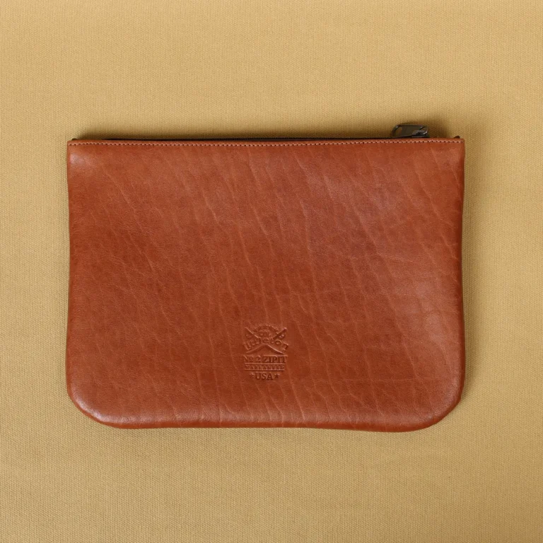 leather private stock medium zip it back - back view - id 002