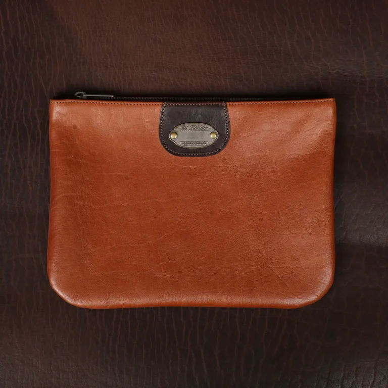 leather private stock medium zip it back - front view - id 001