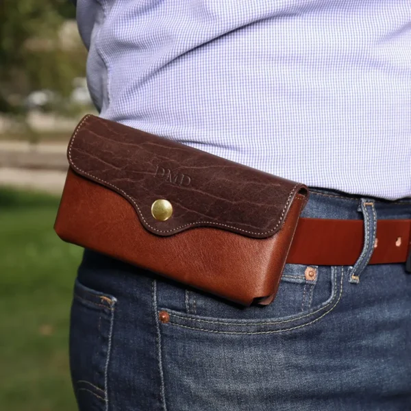 No. 48 XL Leather Phone Holster – American Buffalo