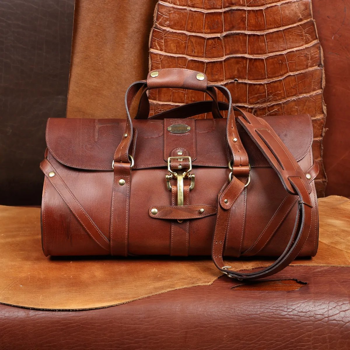 View larger image of branded no 1 grip bag in colonel's private stock - front view