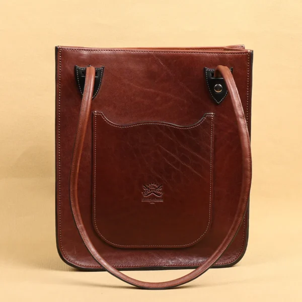 Branded – Leather Steeplechase Tote/Purse – Private Stock