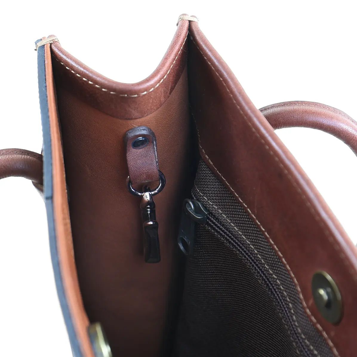 View larger image of inside view of a steeplechase bag in Colonel's Private Stock