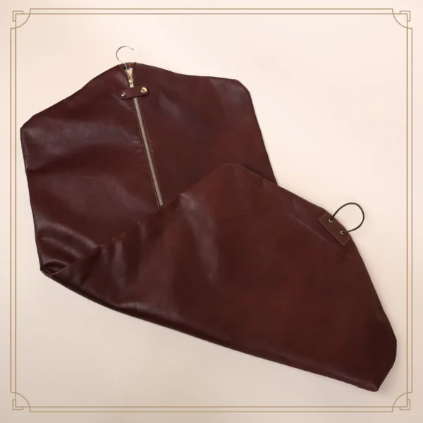 No. 7 Leather Garment Bag