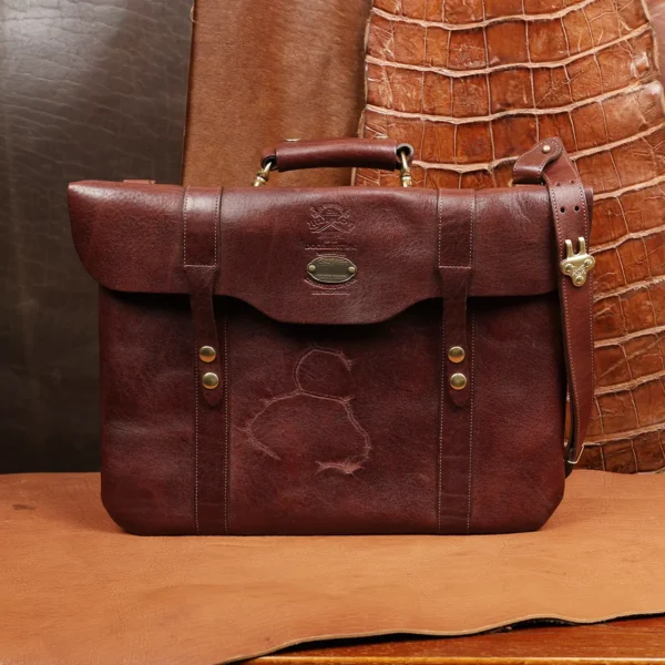 Branded – No. 16 Document Bag With Strap and Carry Handle