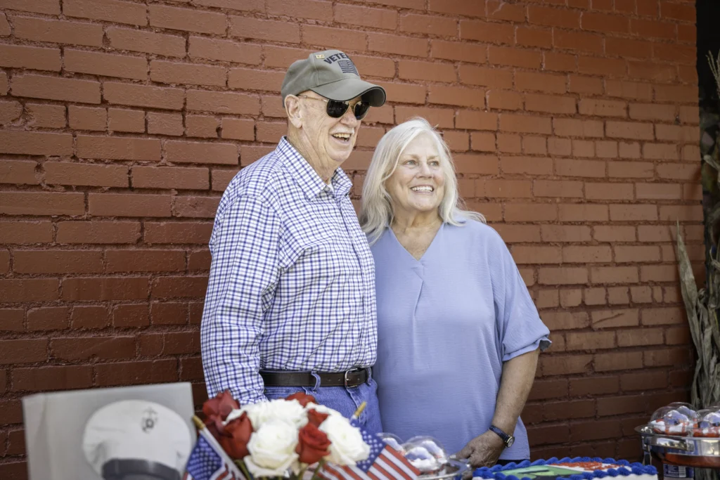 Sgt. Robert White and Sandra White