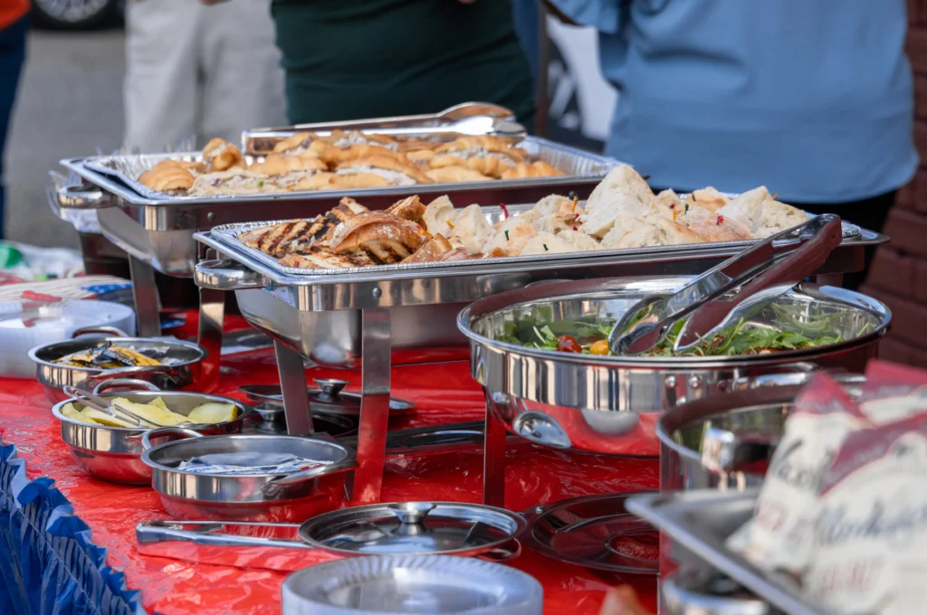 Meal prepared to honor Sgt. White