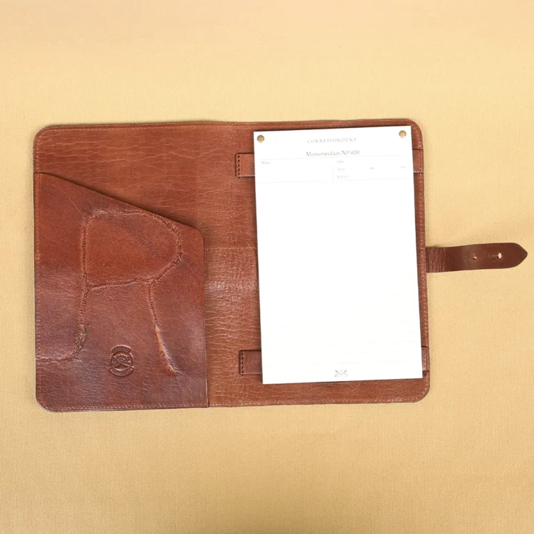 the colonel littleton private stock journal with a rugged leather