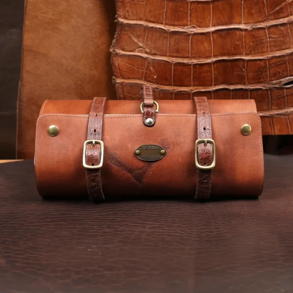 Branded – No. 2 Leather Shave Kit – Private Stock