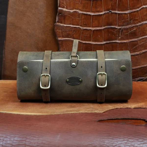 Vintage-Style – No. 2 Leather Shave Kit – Private Stock