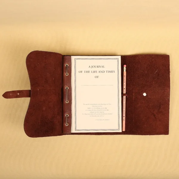 Rugged No. 9 Journal in Burgundy – Private Stock