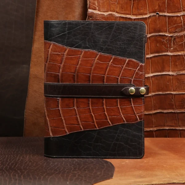 Rugged No. 18 Portfolio – American Alligator Tail – Private Stock – 002