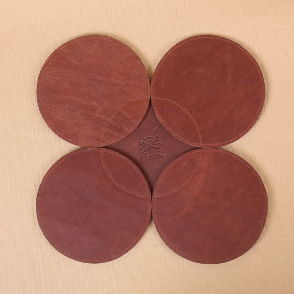 Branded Leather Table Centerpiece – Private Stock