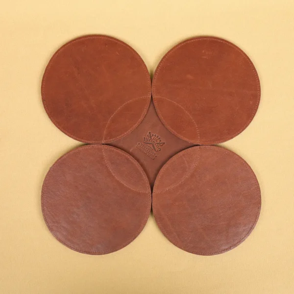 Branded Leather Table Centerpiece – Private Stock