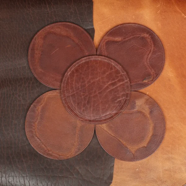 Branded Leather Table Centerpiece – Private Stock