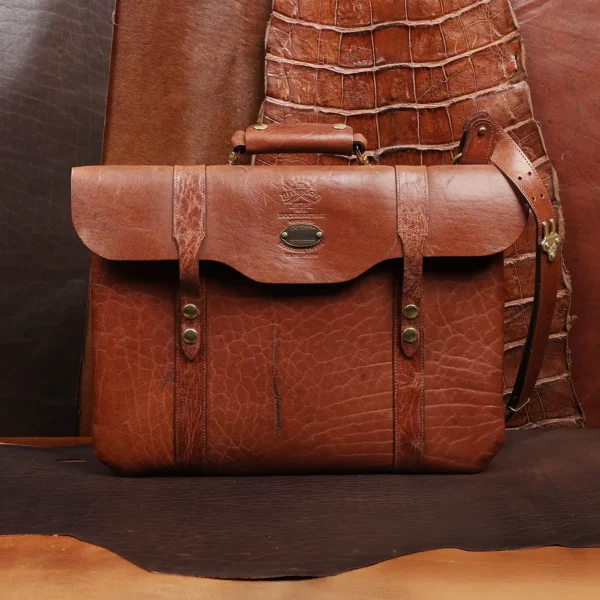Rugged – No. 16 Document Bag With Strap and Carry Handle
