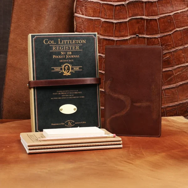 Branded- No. 28 Pocket Journal – Private Stock