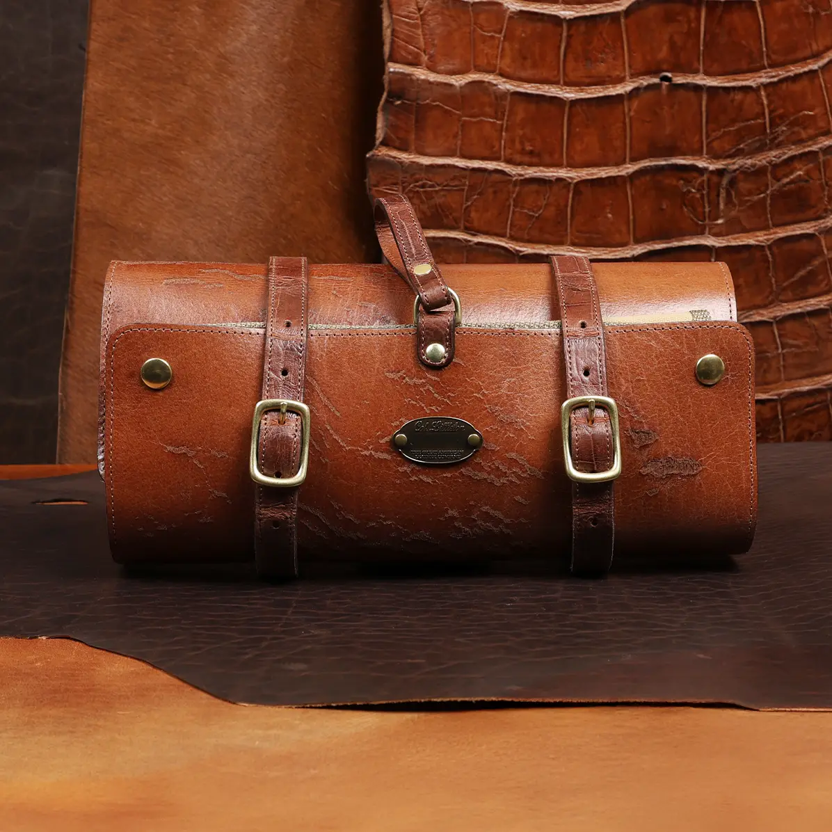 View larger image of Rugged-No. 2 Leather Shave Kit Private Stock