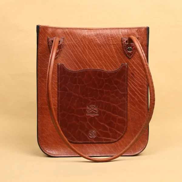 Alligator – American Buffalo Leather Steeplechase Tote/Purse – Private Stock