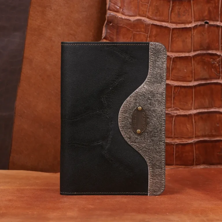 the colonel littleton private stock journal with a rugged leather