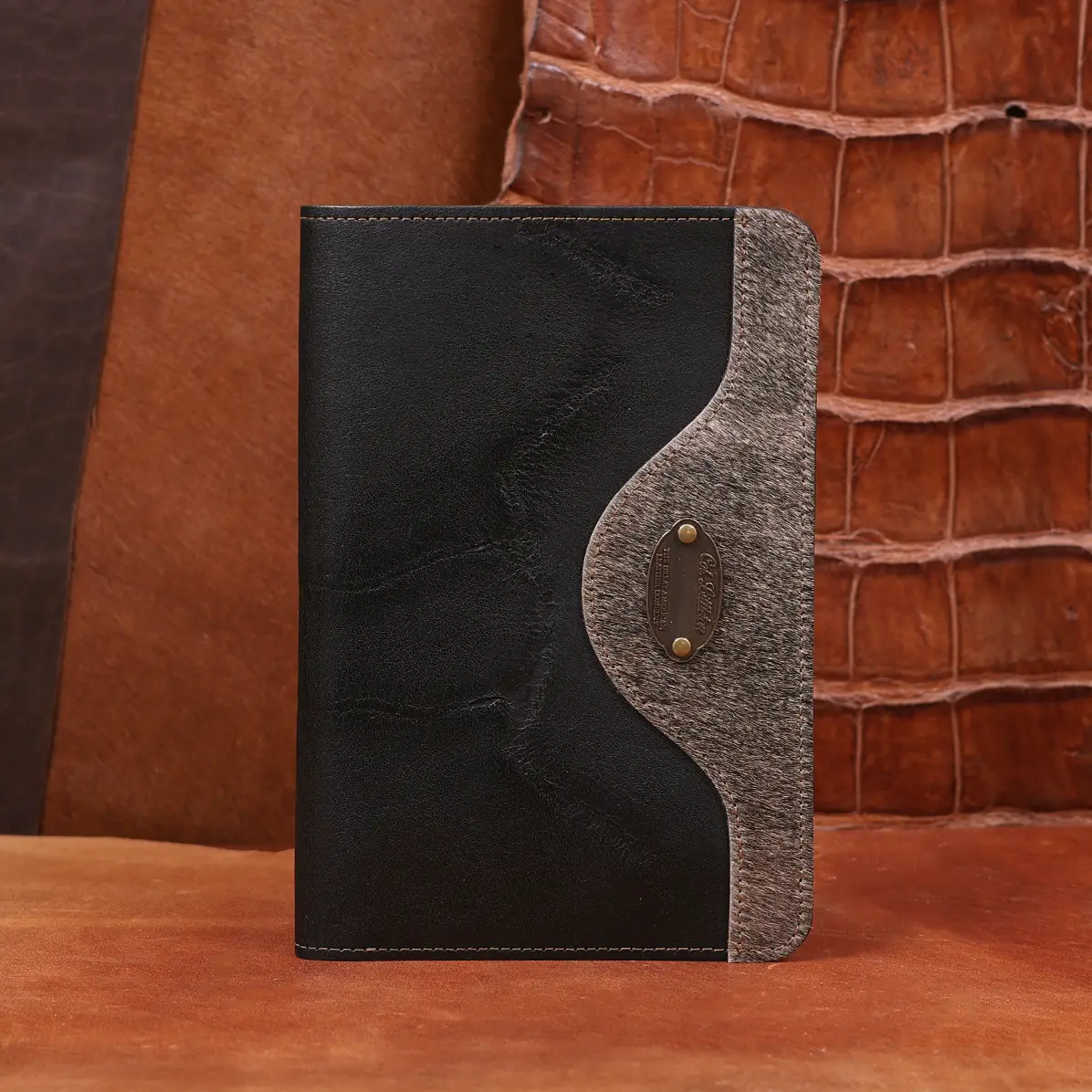 View larger image of the colonel littleton private stock journal with a rugged leather