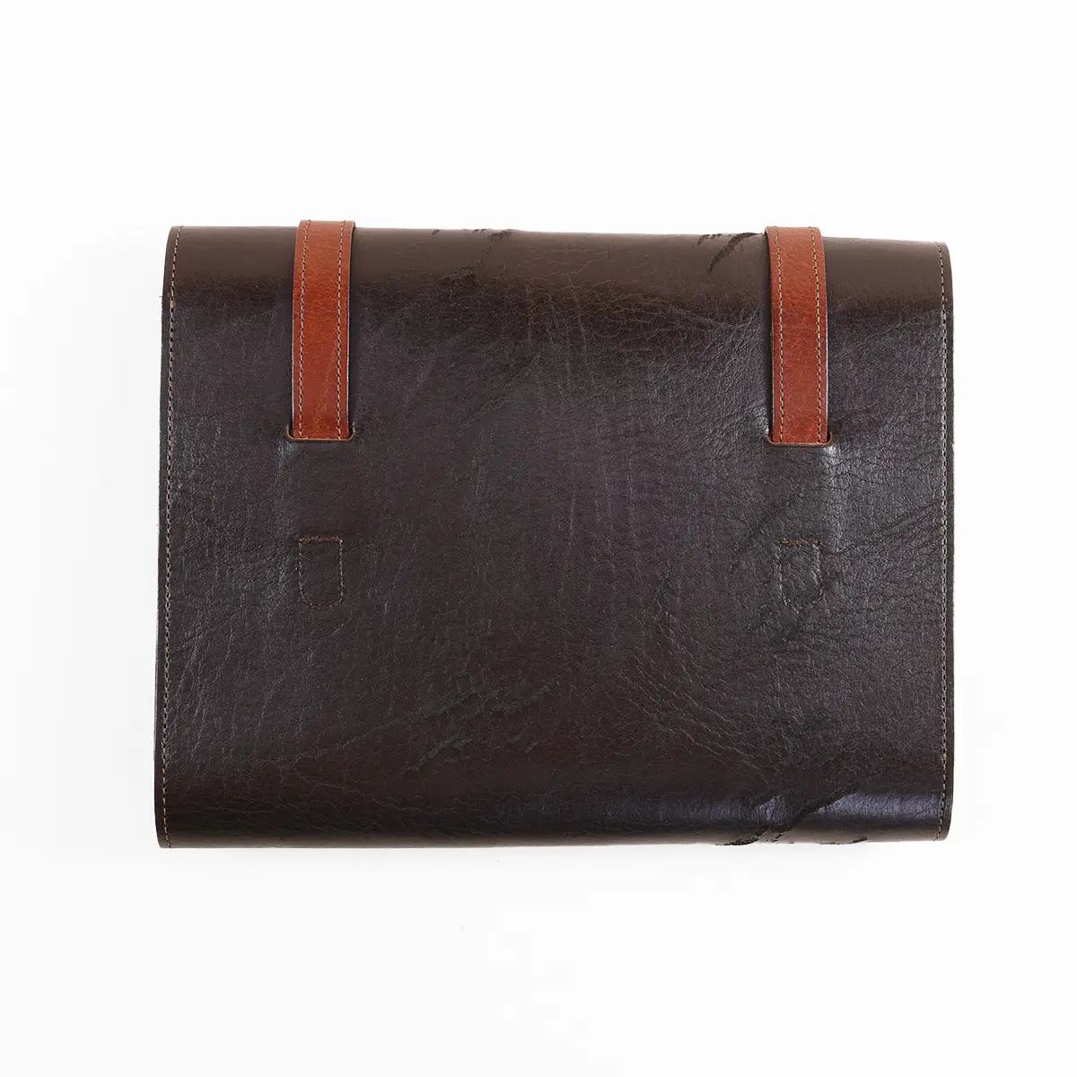 View larger image of No. 1 leather Bible cover in Tobacco Buffalo - colonel's private stock