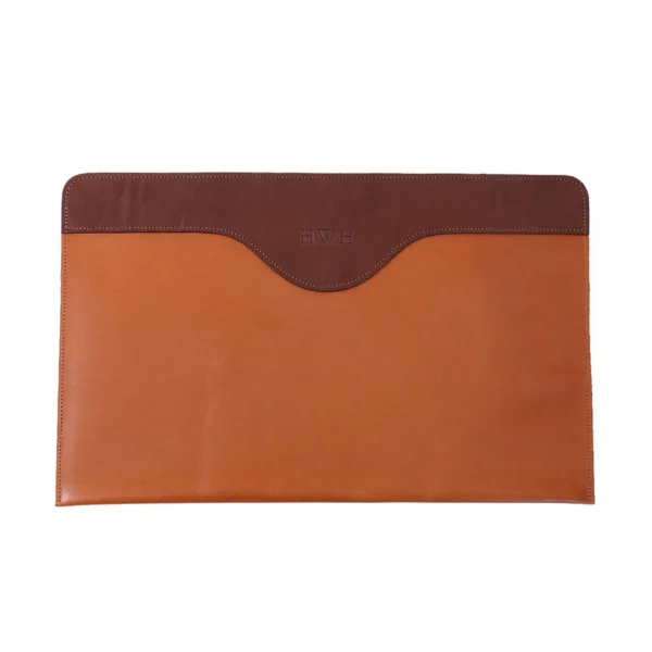 No. 7 Estate Document Folder – American Calfskin with American Steerhide Trim